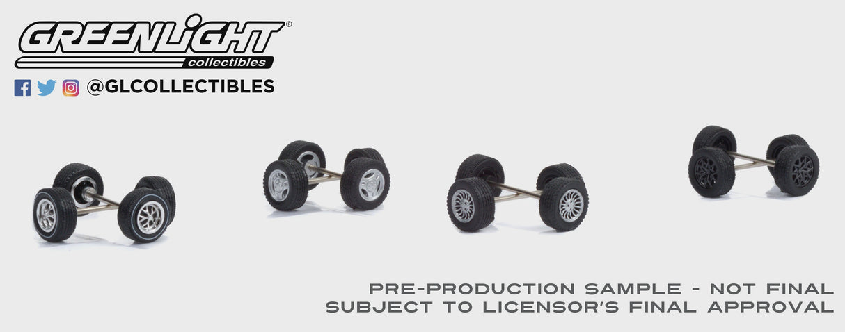 GL 1:64 For Mustang Wheel & Tyre Pack
