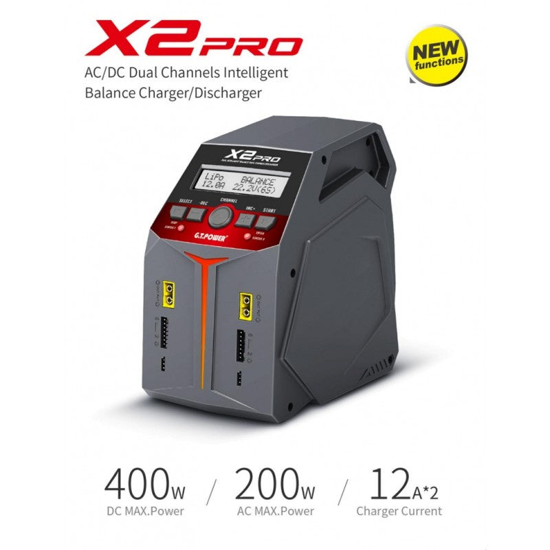 GT Power X2 Pro Dual Channel Smart Charger