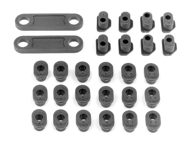 HB Racing Hinge Pin Bushing Set