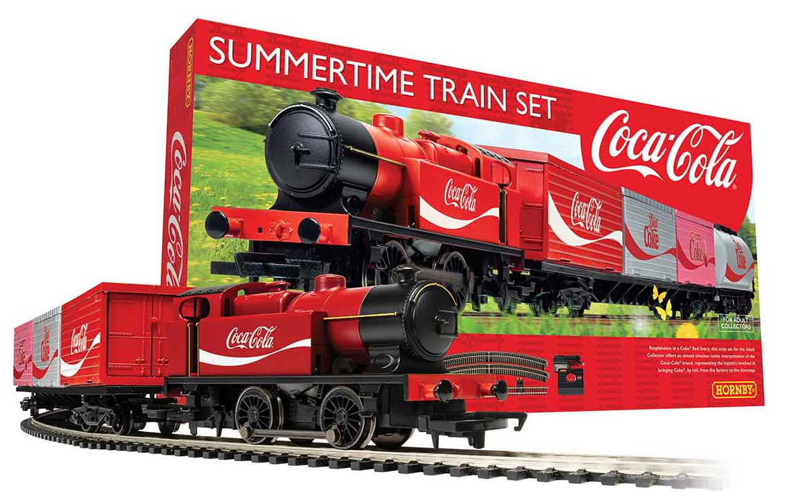 Hornby R1276 Summertime Coca-Cola Train Set