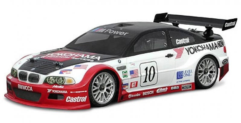 HP 1/10 BMW M3 GT Clear BODY (200mm)