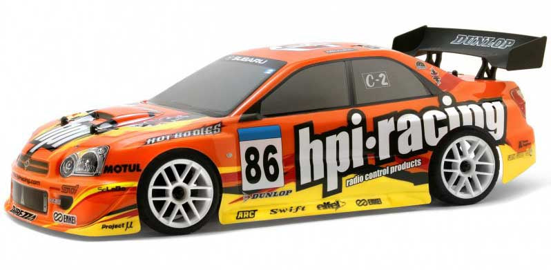 HPI Subaru Impreza 1:10 Clear RC Body 200mm