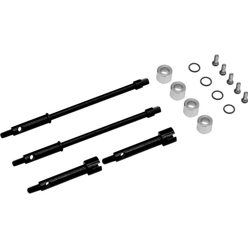 HR +4mm steel Drive Stub Axles SCX24 (4)