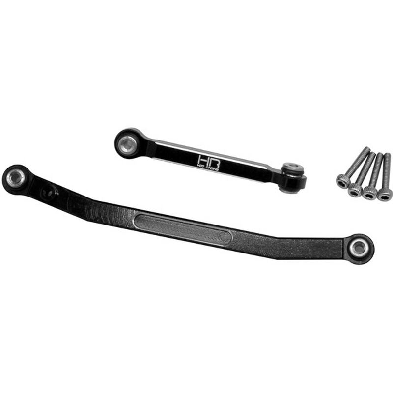 HR Black Aluminium Fix Link Steering Rod SCX24