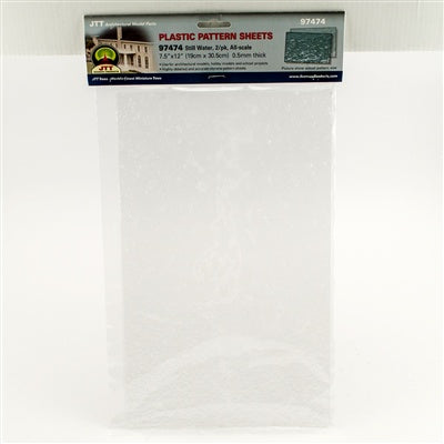 JTT Still Water Plastic Sheet (2 pcs)