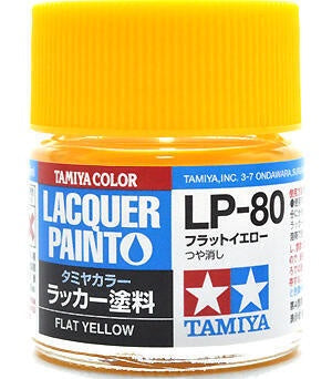 Tamiya Lacquer LP-80 Flat Yellow