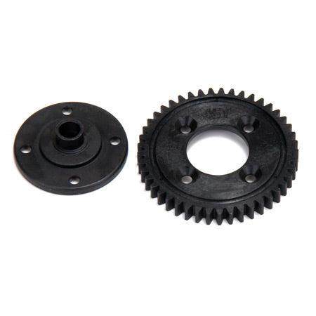 Team Losi 45T Spur Gear : Plastic 8E