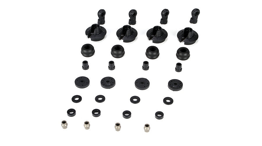 Losi Shock Plastics & Balls (4): 5TT