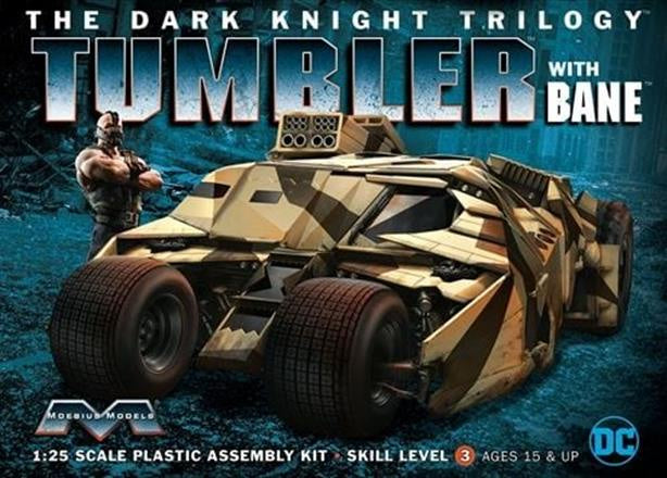 Moebius 1:25 Dark Knight Tumbler with Bane