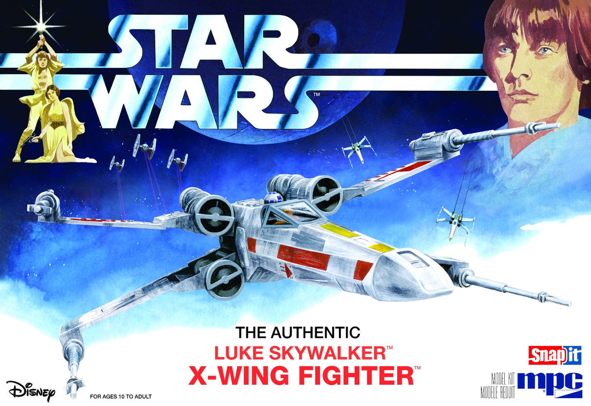 MPC 1:63 X-Wing Fighter Luke Skywalker Snap Kit