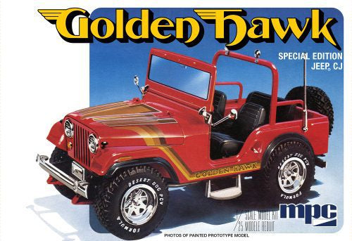 MPC 1:25 '81 Jeep CJ5 Golden Hawk