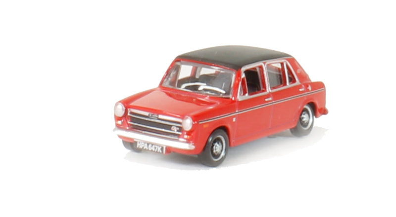 Oxford 1:76 Austin 1300GT Red & Black