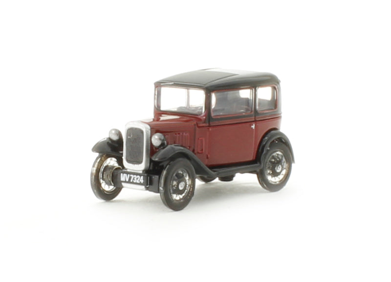 Oxford 1:76 Austin 7 RN Saloon Maroon