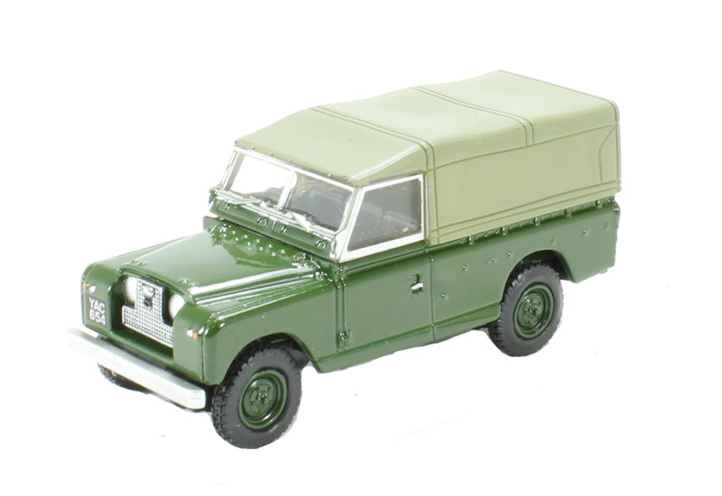 Oxford 1:76 Land Rover S2 Canvas Back