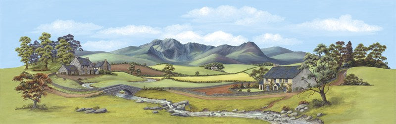 Country with River (Large 228mm x 737mm)