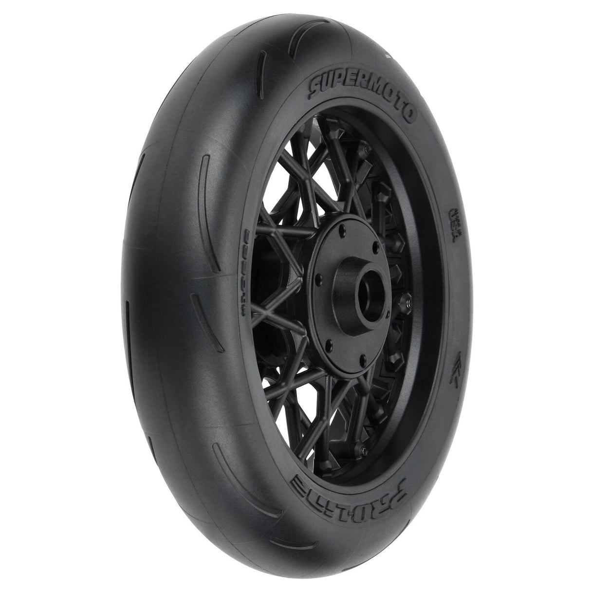 1/4 Supermoto S3 Motorcycle Front Tire MTD Black (1)