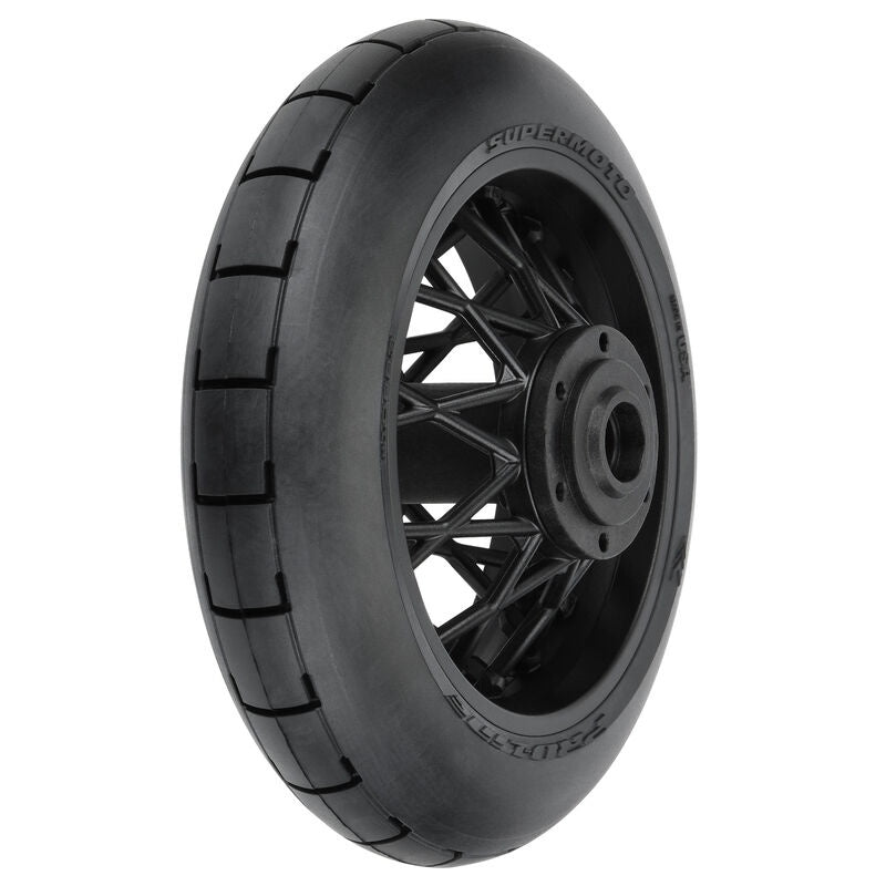 Promoto 1/4 Supermoto S3 Rear Tyre MTD Black (1)