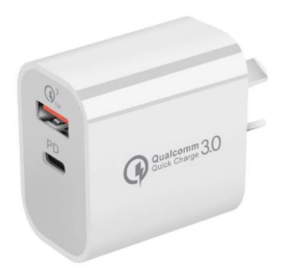 Pronto Type-C And USB Quick Wall Charger