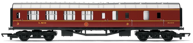 Hornby R/Road LMS Brake Coach R4389