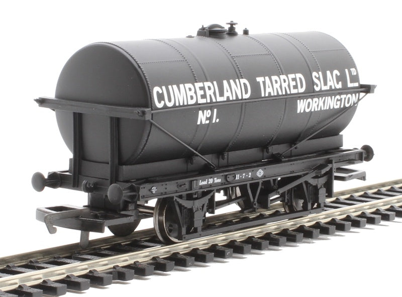 Hornby 20T Tank Wagon Cumberland Tarred Slag