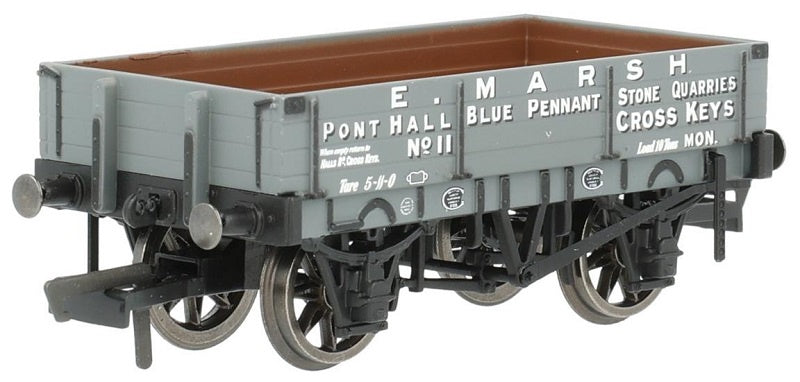 Hornby 3 Plank Wagon E. Marsh