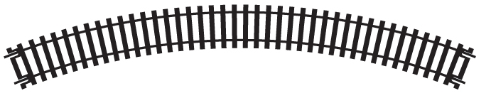 Hornby Double Curve 1st Radius