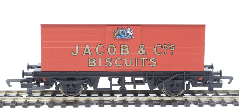 Hornby HO/OO Jacob & Co Biscuits 20T Closed wagon