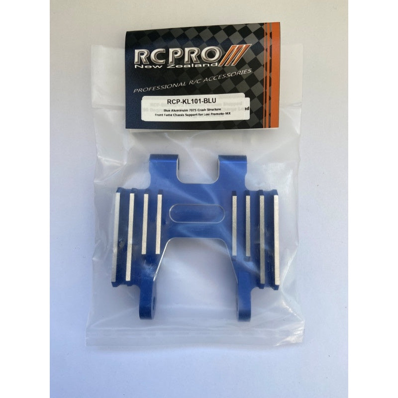 Blue Aluminuim 7075 Crash Structure for Losi Promoto-MX (Replaces LOS261010)