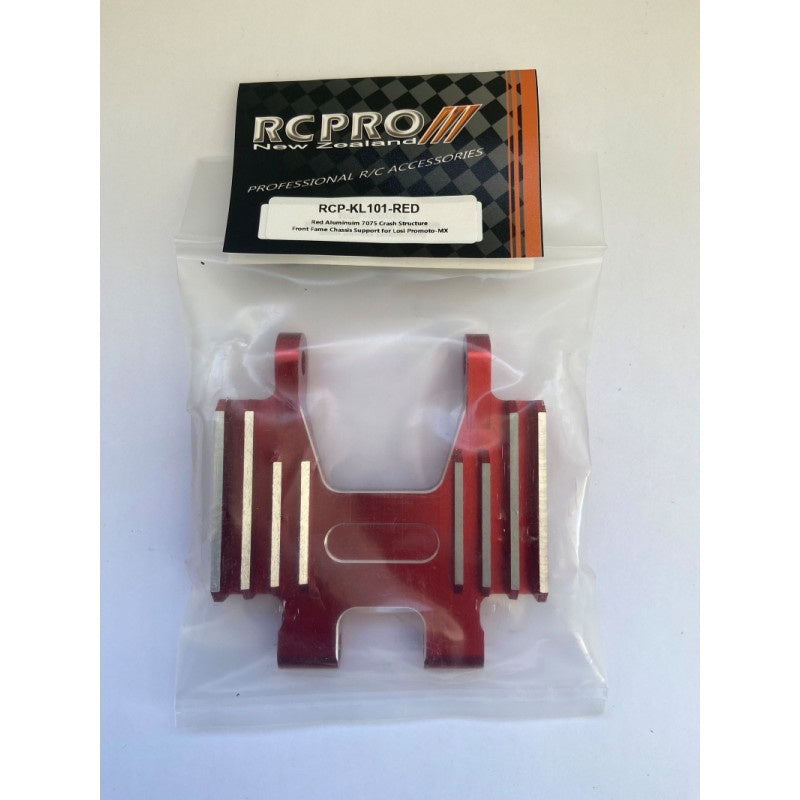 Red Aluminuim 7075 Crash Structure for Losi Promoto-MX (Replaces LOS261010)