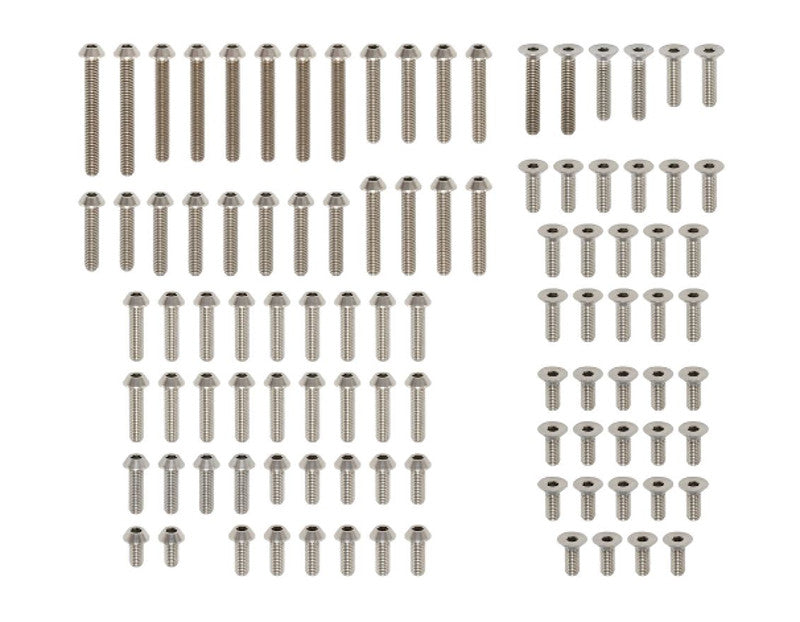 RP 3mm Titanium Precision Screw Set 100