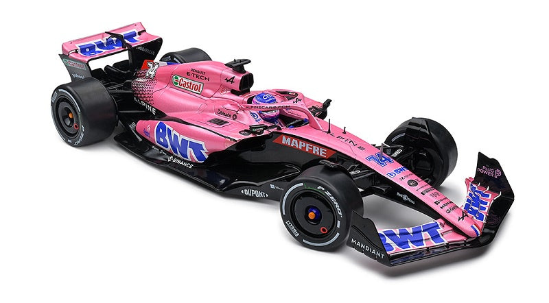 Solido 1:18 Alpine A522 2022 Bahrain GP F. Alonso