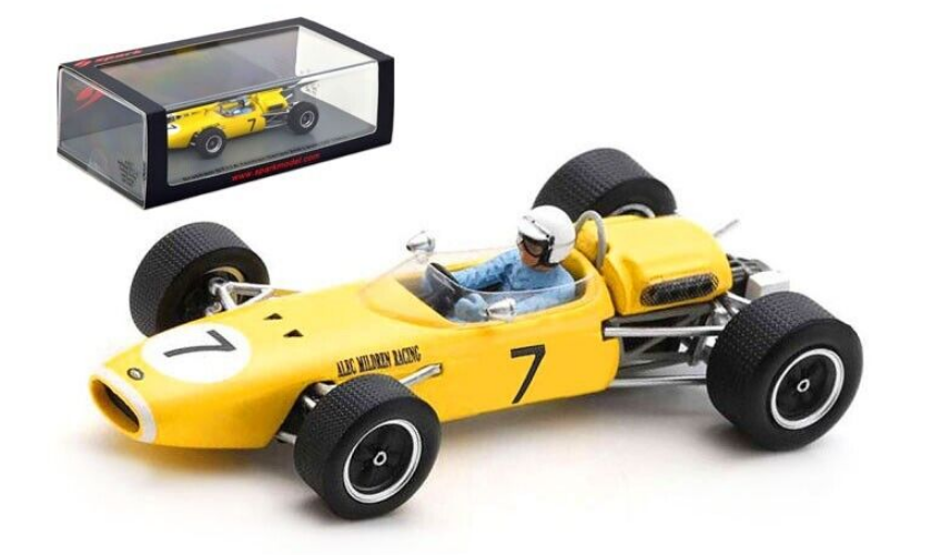 Spark 1:43 Brabham BT11A F. Gardner 2nd 1965 Levin GP