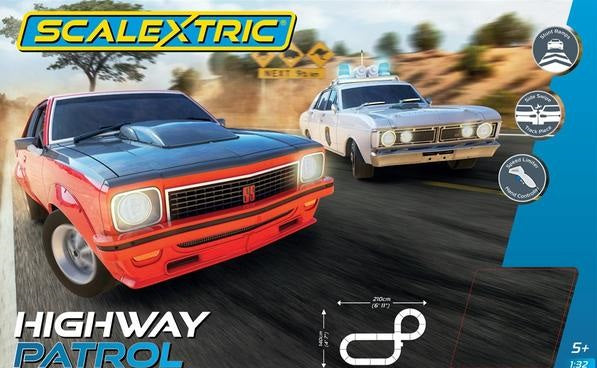 Scalextric 1/32 Set: Australian Highway Patrol