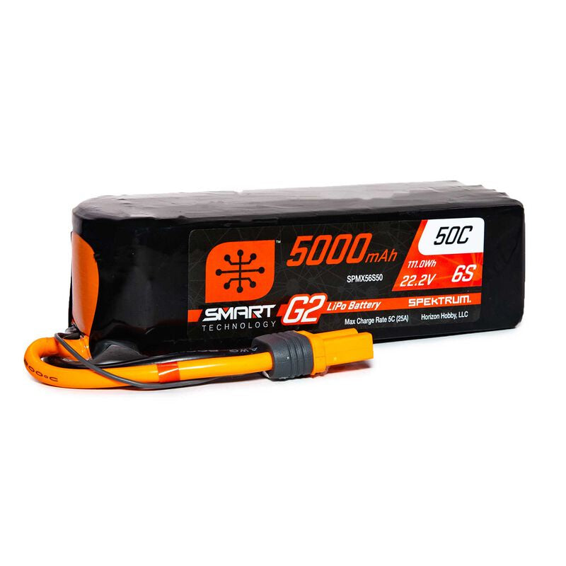 Spektrum Smart G2 5000mah 6S 50c Lipo Battery