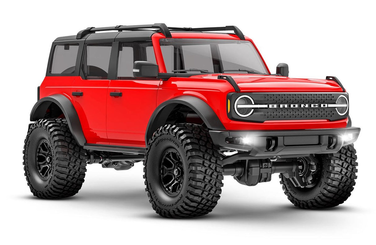 TRAXXAS TRX-4M 1/18 FORD BRONCO ELECTRIC ROCK CRAWLER RTR RED