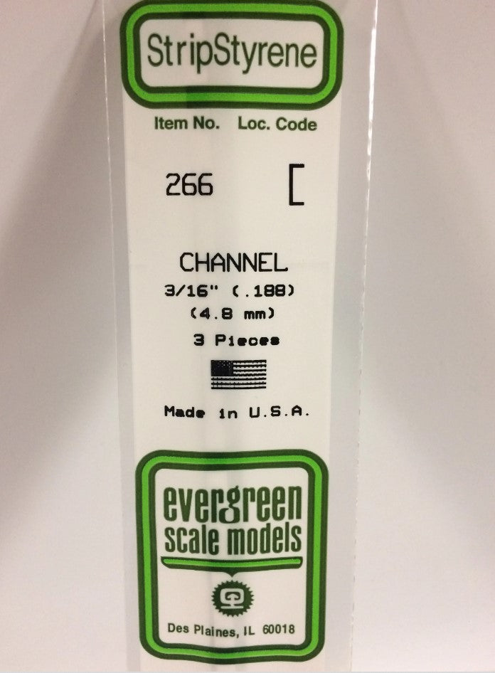 Channel 35Cm Long X 4.8Mm 3