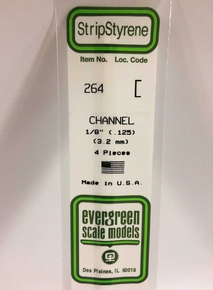 Channel 35cm Long X 3.2mm 4
