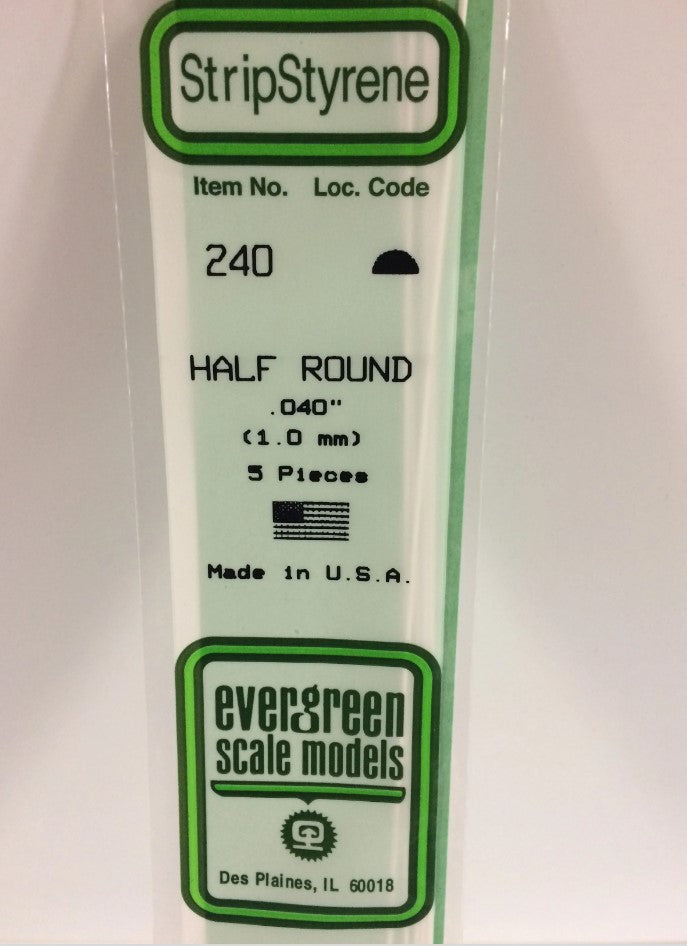 Half Round-35cm Long X 1.0mm 5