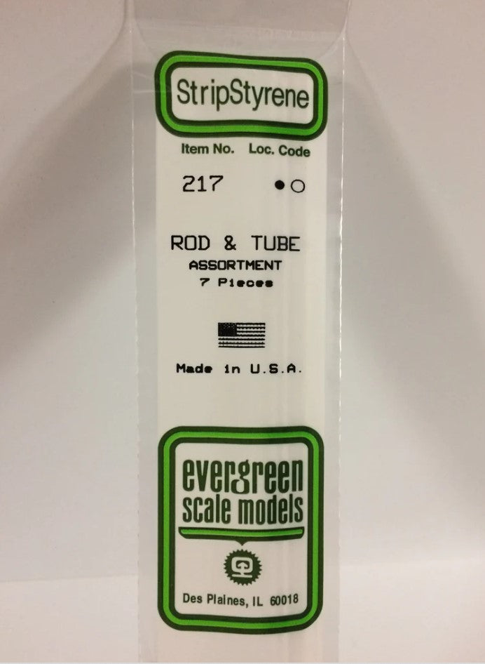 Rod & Tube Assortment White
