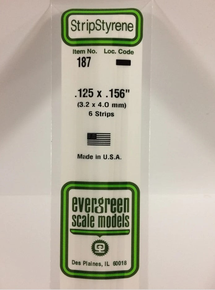 Stripstyrene White 3.2X4Mm 6
