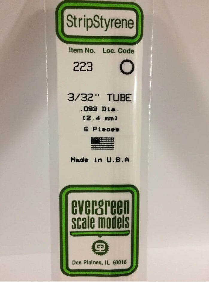 Tube White35Cm Long X 2.4Mm 6