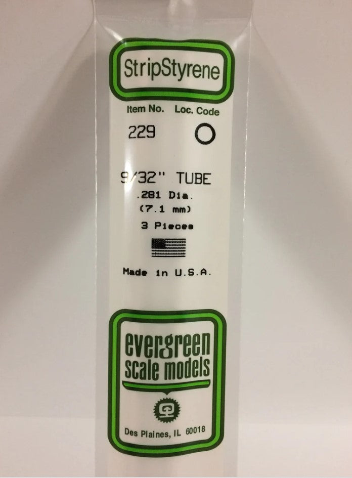Tube White 35cm Long X 7.2mm pkt3