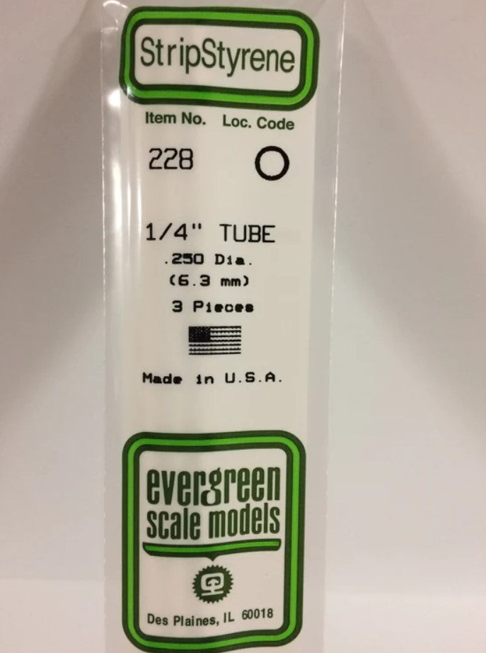 Tube White 35cm Long x 6.3mm pkt3