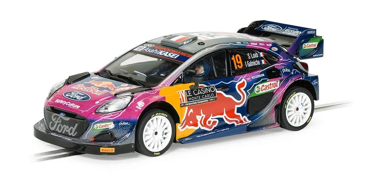 Scalextric WRC Ford Puma R1 S Loeb I Galmiche