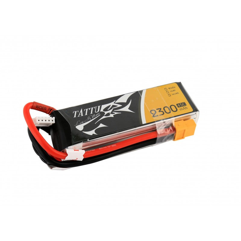 Tattu 2300mah 4S 45C XT60 Lipo Battery