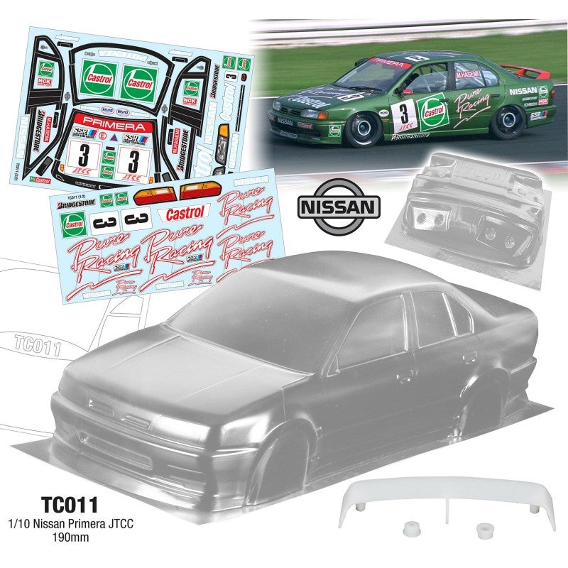 Team C 1/10 Nissan Primera JTCC Castrol