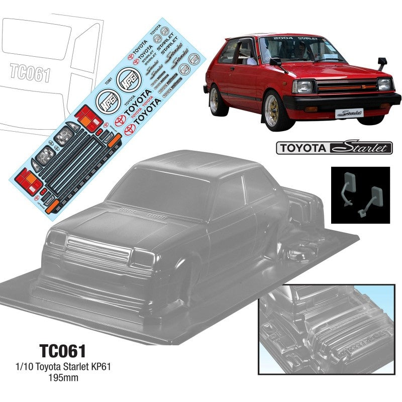 Team C 1/10 Toyota Starlet KP61