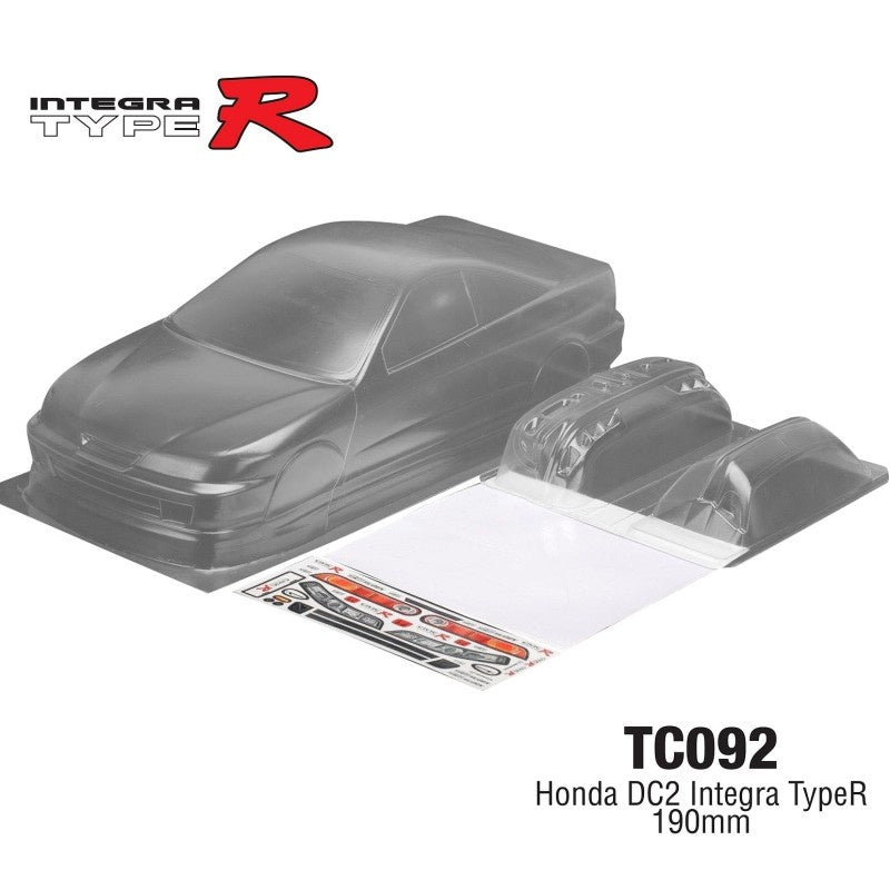 Team C 1/10 Honda DC2 Integra TypeR 190mm