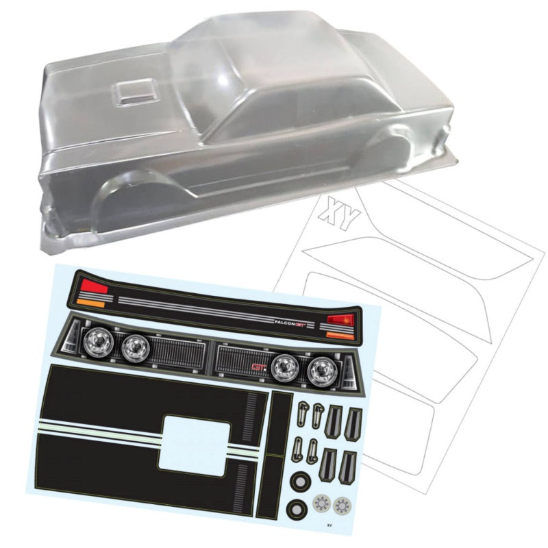 Team C 1/10 Ford Falcon XY 351GT 200mm