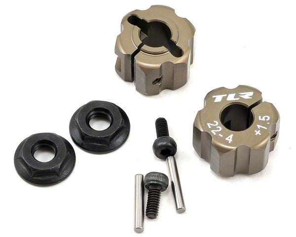 TLR Rear Hex +1.5mm Alum: 22-4